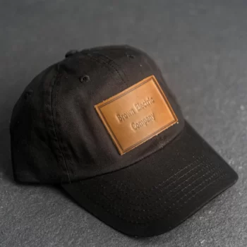 Personalized Leather Patch Style Hat