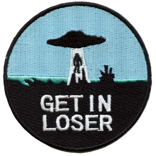 Get In Loser Embroidered Hats Patches