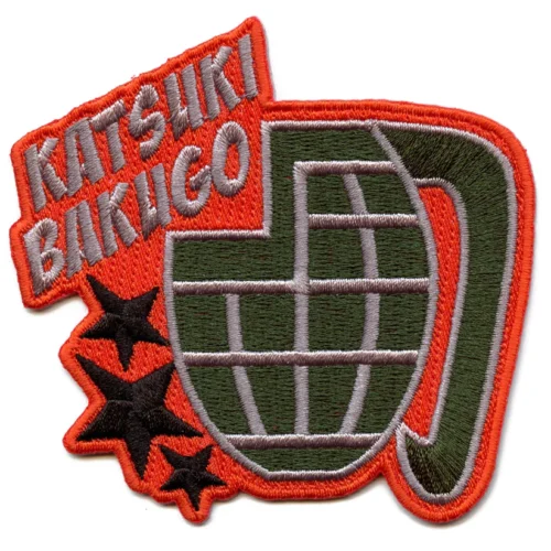 Katsuki Bakugo Anime Jacket Patch