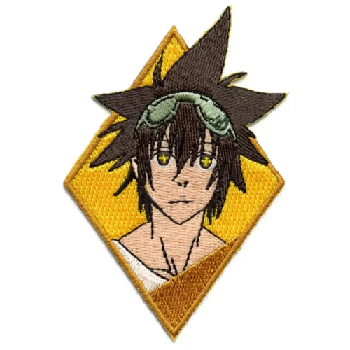 Head Anime Embroidered Jacket Patch