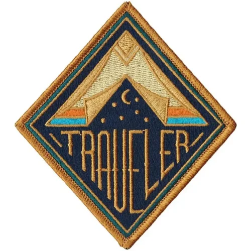 Traveller Iron Embroidered Patch