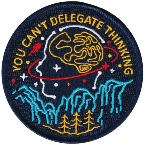 Delegate Patch Iron Embroidered Badge Patch