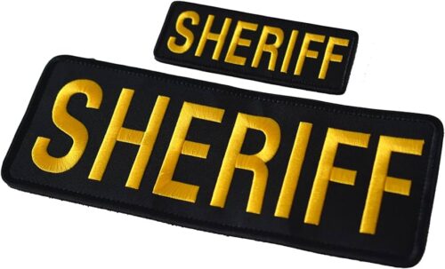 Sheriff Velcro Patch