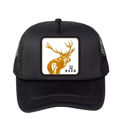 Deer Trucker Hats With Patch,Hats With Patch, Deer Trucker Patch