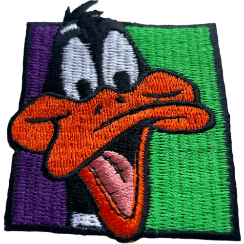 Vintage Daffy Duck Sew On Patch,Duck Sew On Patch, Vintage Daffy Patch, Daffy Duck Patch