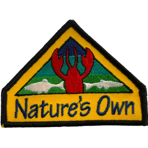 Vintage Natures Own Sew On Patch,Natures Own Sew On Patch, Vintage Nature Patch