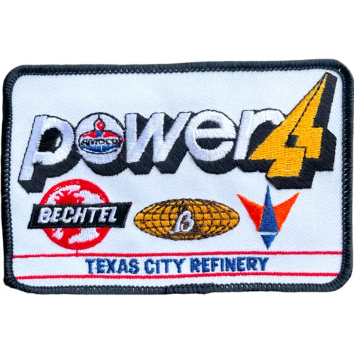 Vintage Power Texas Sew On Patch,Power Texas Sew On Patch, Vintage Sew On Patch
