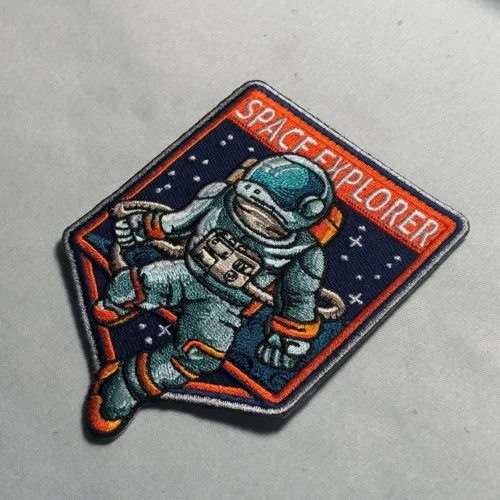 Space Astronaut Earth Skills Patch