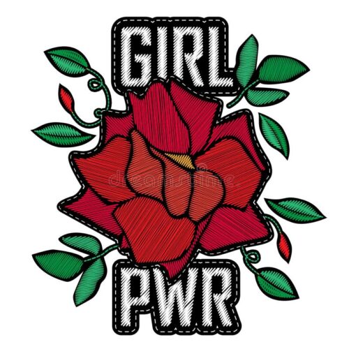 Girl PWR Punk Patches