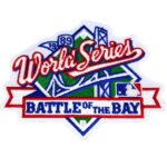 1989 World Series Logo Jersey Patch Battle of the Bay San Francisco Giants vs. Oakland Athletics | stitchpatches.com