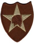 2 ID Patch Durable Military Insignia | stitchpatches.com