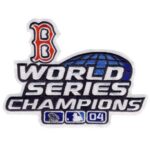 2004 Boston Red Sox MLB World Series Champions Jersey Patch Alternate Version | stitchpatches.com