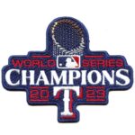 2023 MLB Texas Rangers World Series Champs Patch | stitchpatches.com