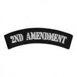 2nd Amendment Rocker Patch, Patriotic Rocker Patches