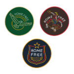 3 Piece Patch Custom Embroidered Set | stitchpatches.com