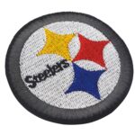 3D Embroidery Steelers Patch | stitchpatches.com