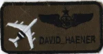 AF Flight Suit Name Tags Patches | stitchpatches.com