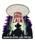 Alien Abduction UFO Safety Large Patch (Glow-in-the-Dark)