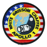 Apollo 1 Mission Patch Remembering Courage in Exploration | stitchpatches.com