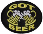 Beer Iron On Patches | stitchpatches.com