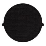 Black PVC Patch Sleek and Durable Addition | stitchpatches.com