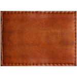 Brown Leather Patch | stitchpatches.com