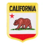 California PVC Patch Show Your Love for the Golden State | stitchpatches.com