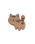 Cat Butt Heart Pin