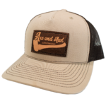 Custom Hat With Leather Patch | stitchpatches.com