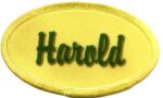 Custom Name Embroidered Patches | stitchpatches.com