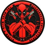 Deadpool PVC Patch Add a Touch | stitchpatches.com