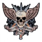 Death Before Dishonor Sword & Skull Patch, Back Patches