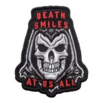 Death Smiles At Us All Grim Reaper Patch, Death Patches