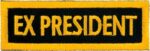 Ex-President Yellow Patch, Club Rank Patches