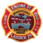 Fire Station Patches Symbolizing Dedication and Unity | stitchpatches.com