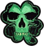 Green Iron On Patches Vibrant Style Accent | stitchpatches.com