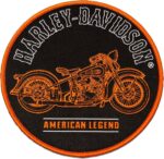 Harley Davidson Iron On Patch Ride in Style | stitchpatches.com