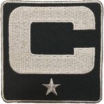 Hockey C Patch Premium Captain Badge | stitchpatches.com