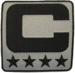 Hockey Captain Patch Bold Team Leadership | stitchpatches.com