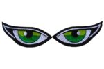 Iron on Green Eye Patches