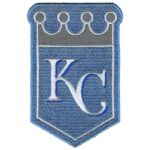 Kansas City Royals Jersey Fathers Day Blue Sleeve Patch | stitchpatches.com