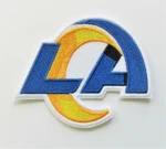 La Rams Iron On Patch Show Your Team Pride | stitchpatches.com