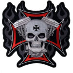 Large Motorcycle Back Patches Custom Designs | stitchpatches.com