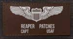 Leather Flight Suit Name Tags | stitchpatches.com