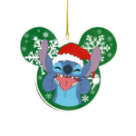 Lilo And Stitch Christmas Ornament | stitchpatches.com