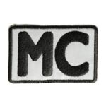 MC Motorcycle Patch Custom Embroidered Badge | stitchpatches.com