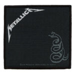 Metallica Black Snake Patch Album Cover Metal Woven Iron On | stitchpatches.com