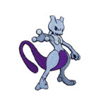 Mewtwo Patch Legendary Style for Pokemon | stitchpatches.com