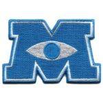 Monsters Inc Logo Disney Iron on Patch | stitchpatches.com