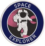 NASA PVC Patch Embrace Space Exploration | stitchpatches.com